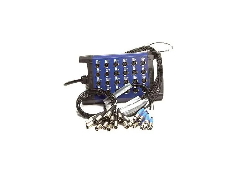 Klotz TL2U168X40 Stagebox 16/8ch Fixed Cable. 40m. XLR Fan Ou 